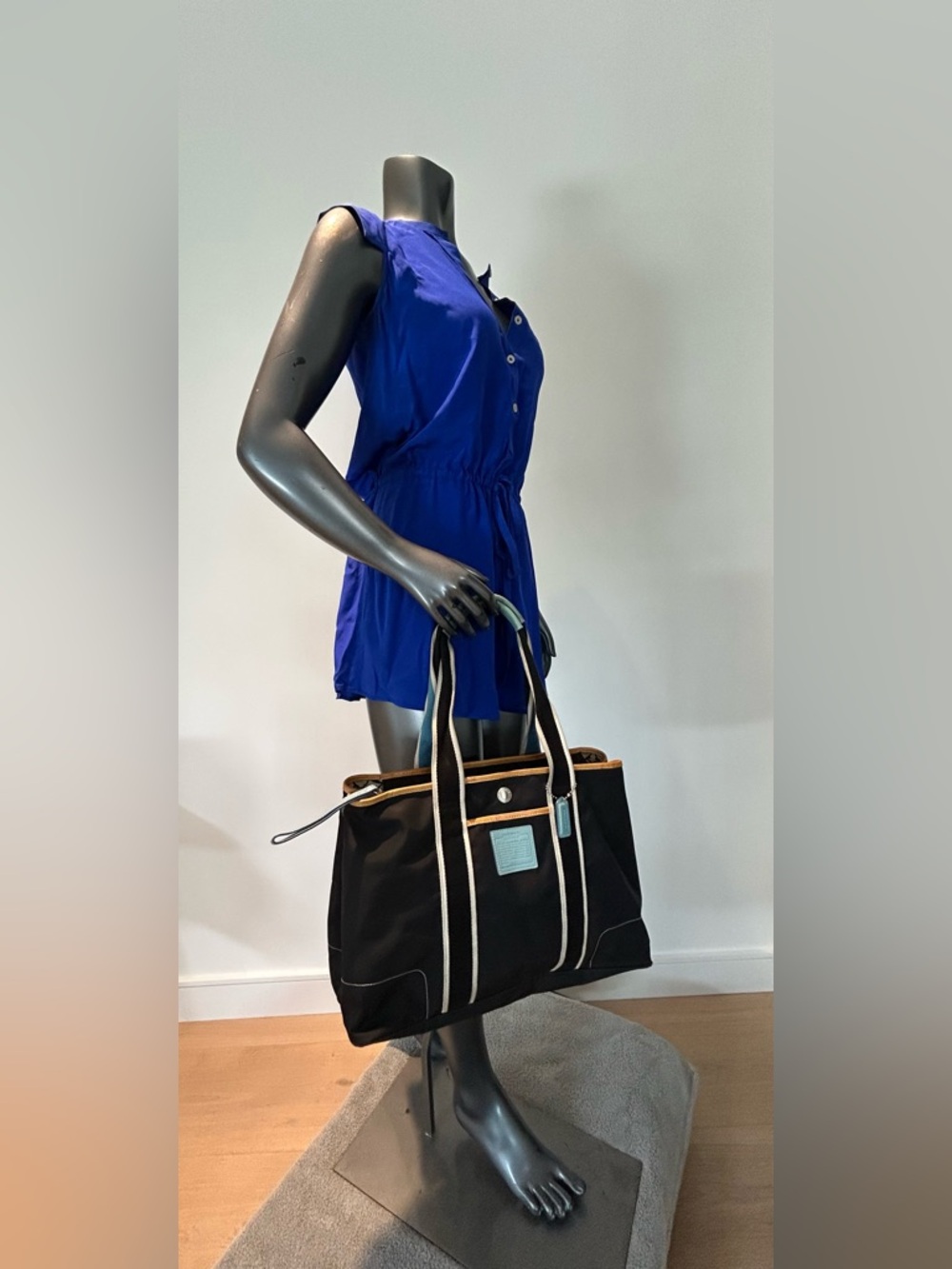 Y2K COACH Vintage Hampton Weekend Expandable Tote